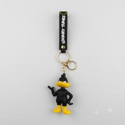 Daffy Duck rubber keychain pack of 3 (eff price 35)