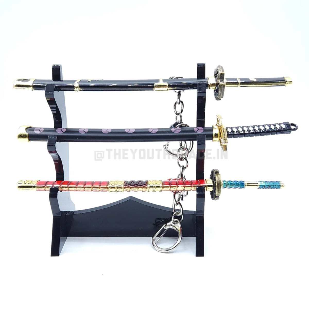 pack of 3 Small size push button katana 15cm (eff price 68)