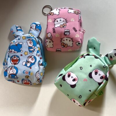 Dora / tom jurry Mix design coin pouch pack of 12 ( net price 42 )