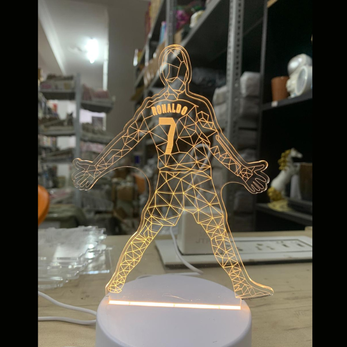 Set of 2 Ronaldo wins 3dLamp Net price 120