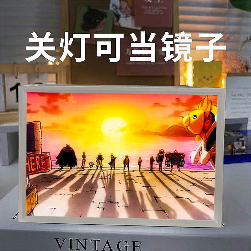 One piece team box lamp ( no mirror)