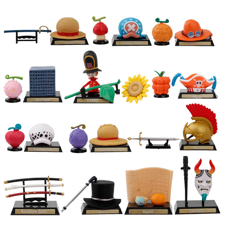 13 pcs One piece set figures