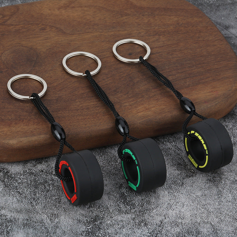 Tyre keychain Pack of 3 ( net price -55 )