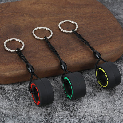 Tyre keychain Pack of 3 ( net price -55 )