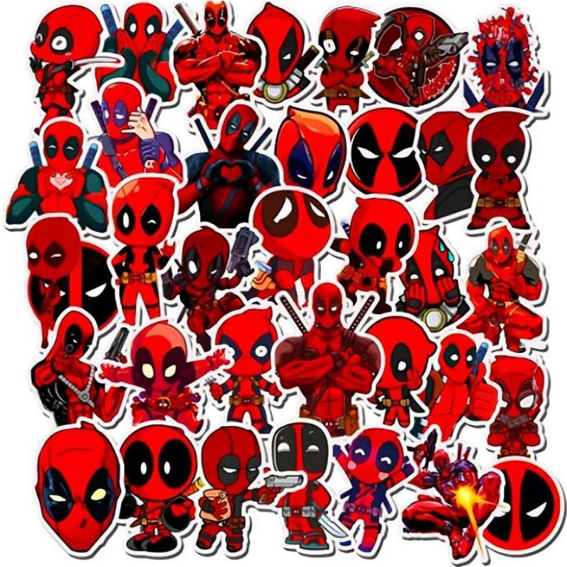 dadpool- 2 X 50 pc Sticker packets Net price 70