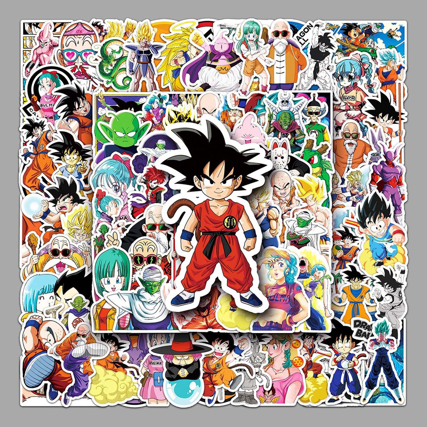 Dbz 2- 2 X 50 pc Sticker packets Net price 70