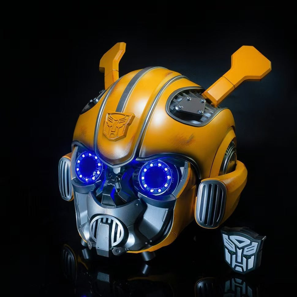 1:1 scale wearable Bumblebee helmet