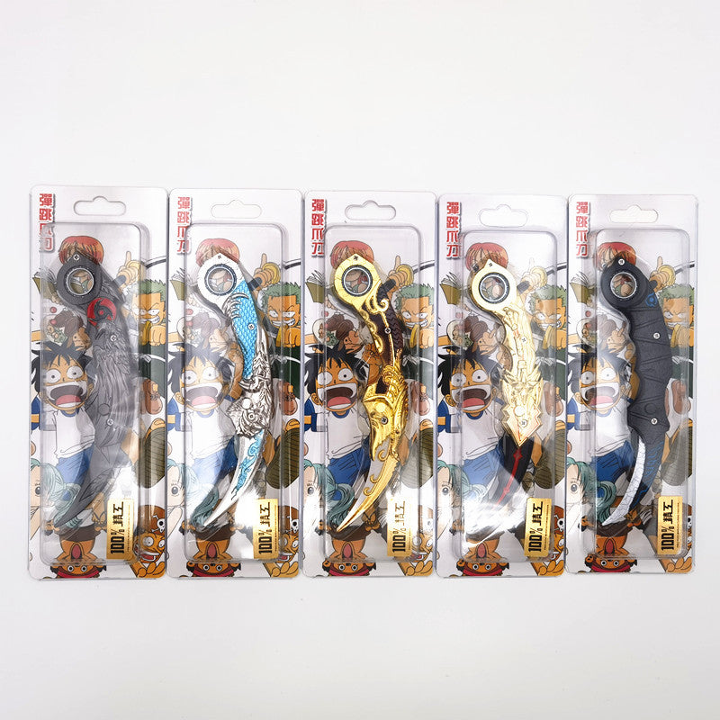 New one piece foldable & rotating talwar