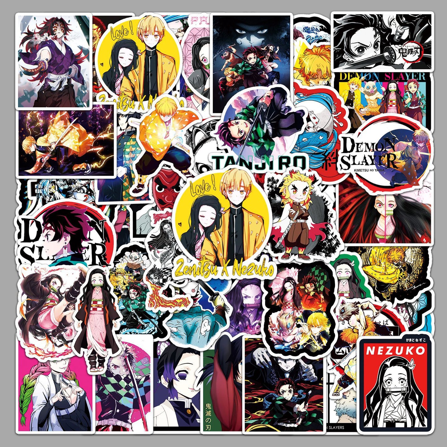 Demon slayer - 1 - 2 X 50 pc Sticker packets Net price 70