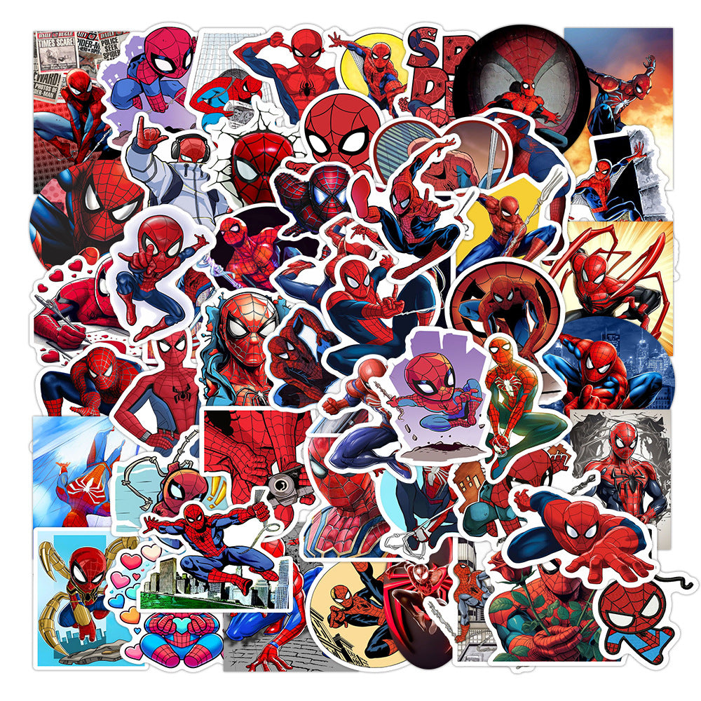 Spidy- 2 X 50 pc Sticker packets Net price 70