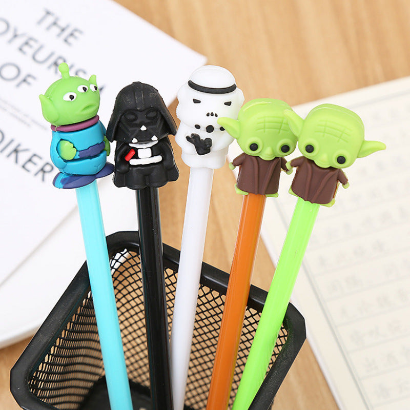 12 pcs - Starwar Pens Black and white Net price 10