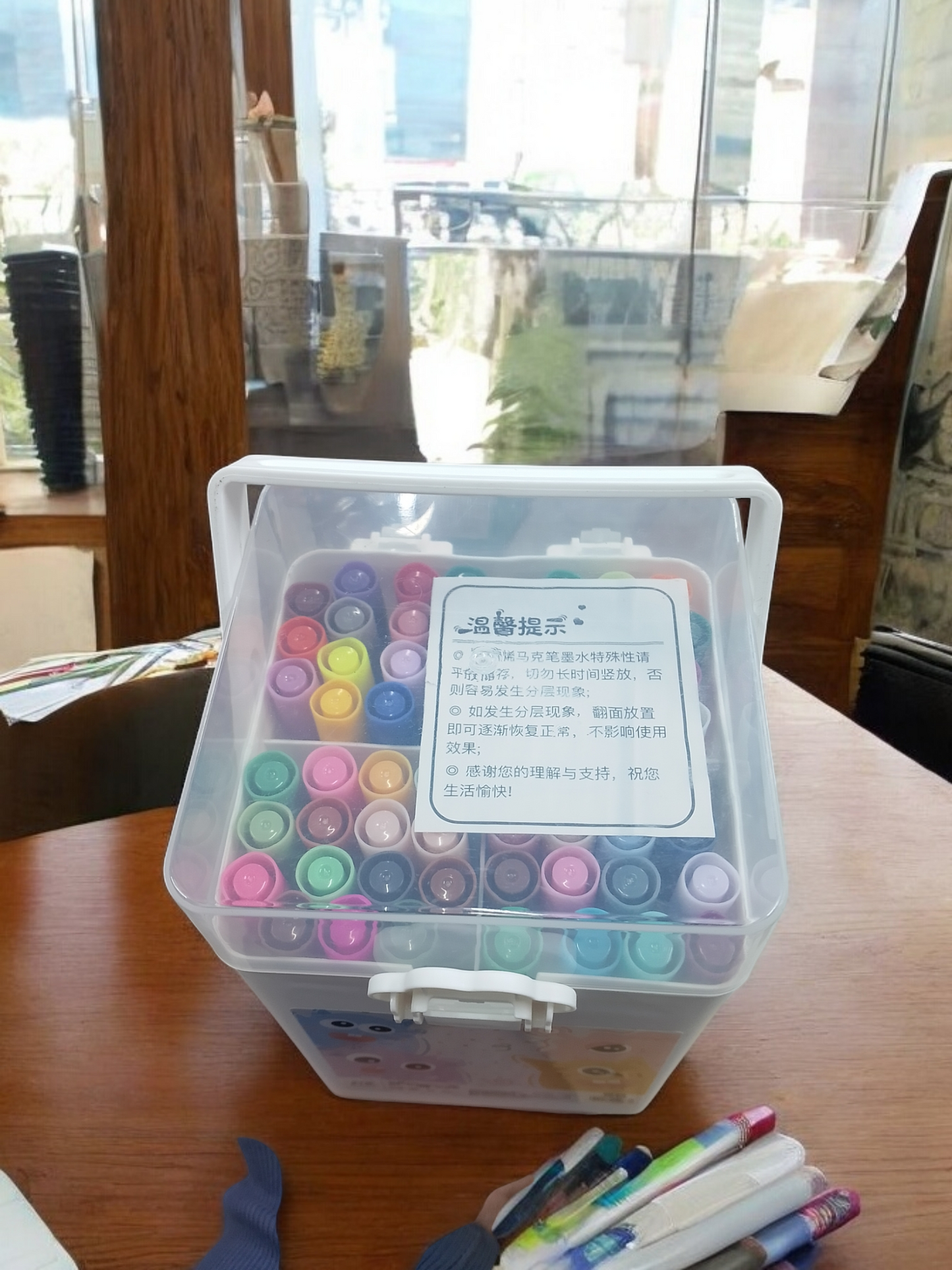 Hot selling 1 Box - Double Side Acrylic Marker Set of 60, Net Box Price 420