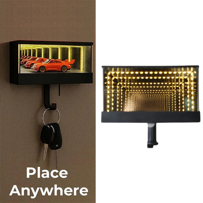 2 pcs- Car parking keychain hook with light Np 350