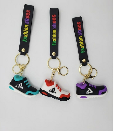 Adiddas Shoes rubber keychain pack of 3 (eff price 35)