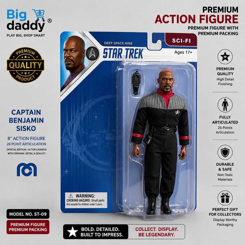 Star Trk Captain Sisko 20cm Action Figure