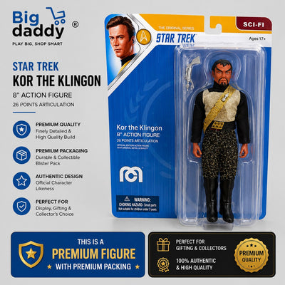 Star Trk Kor the Klingon 20cm Action Figure
