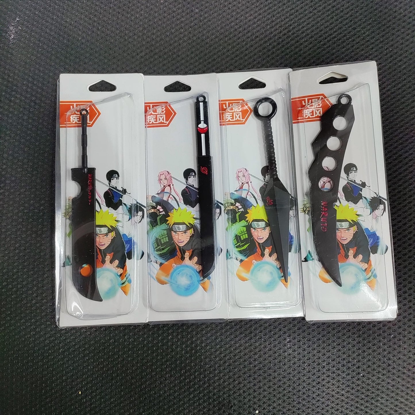 New Natuto Anime chaku/kunai Pack of 12 (net price 55)