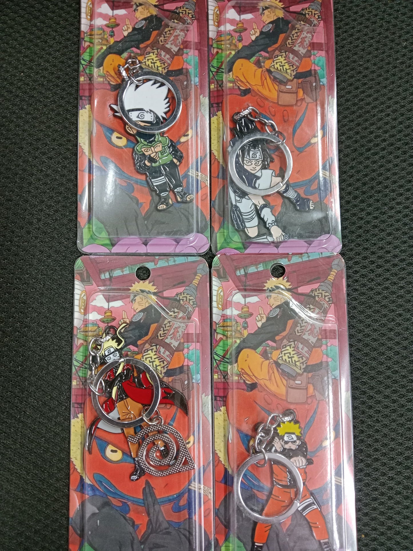 Natuto mix colour keychain Pack of 5 (eff price 45)