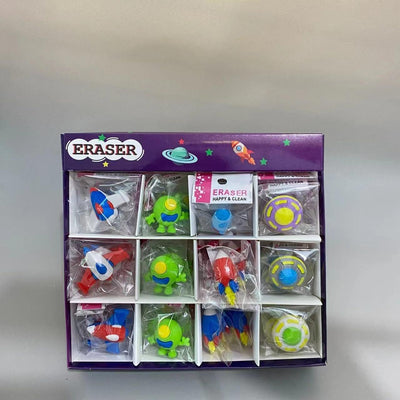 Astro Mix Shape Eraser 48pcs (eff price 5.7 )