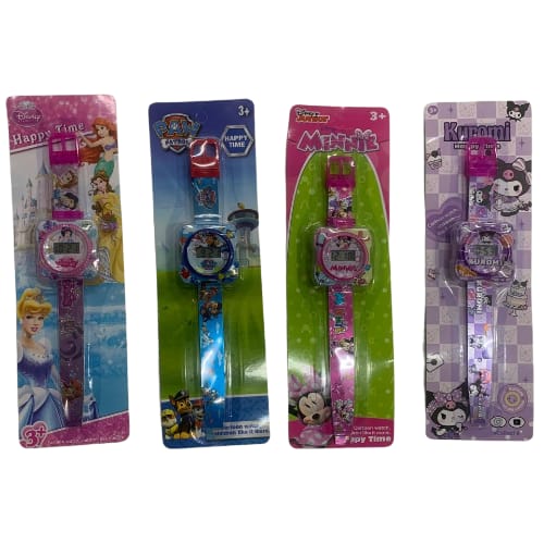 mix design kids degital watch Pack of 6 ( eff price - 68 )