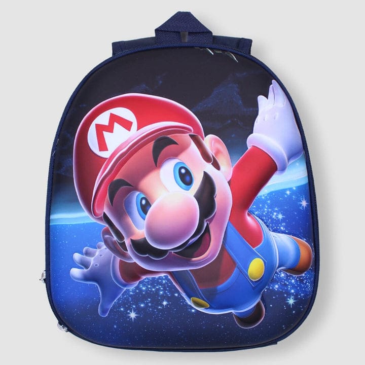 Lion / mario mix design kids school bag