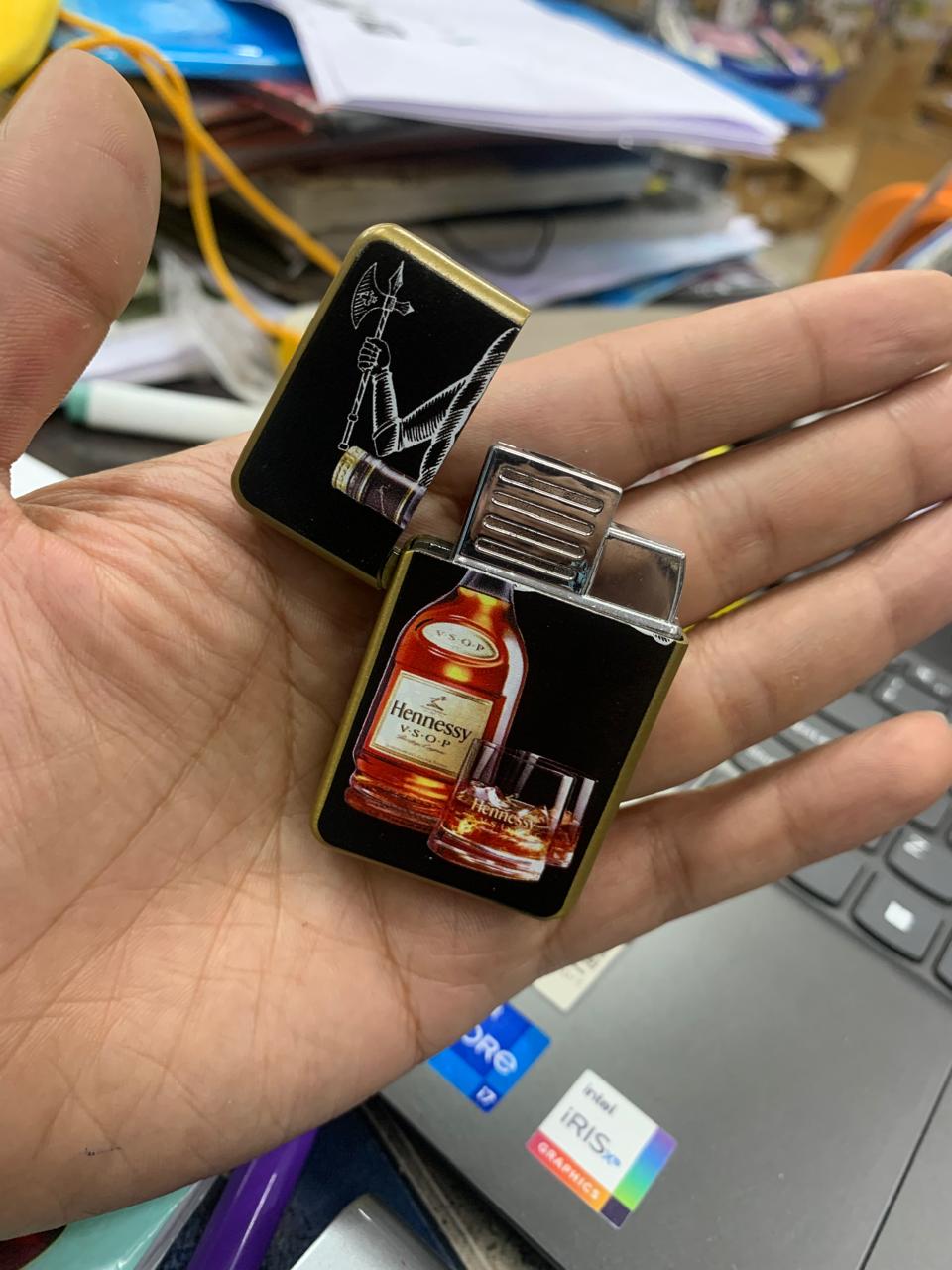 bottle printed lighters