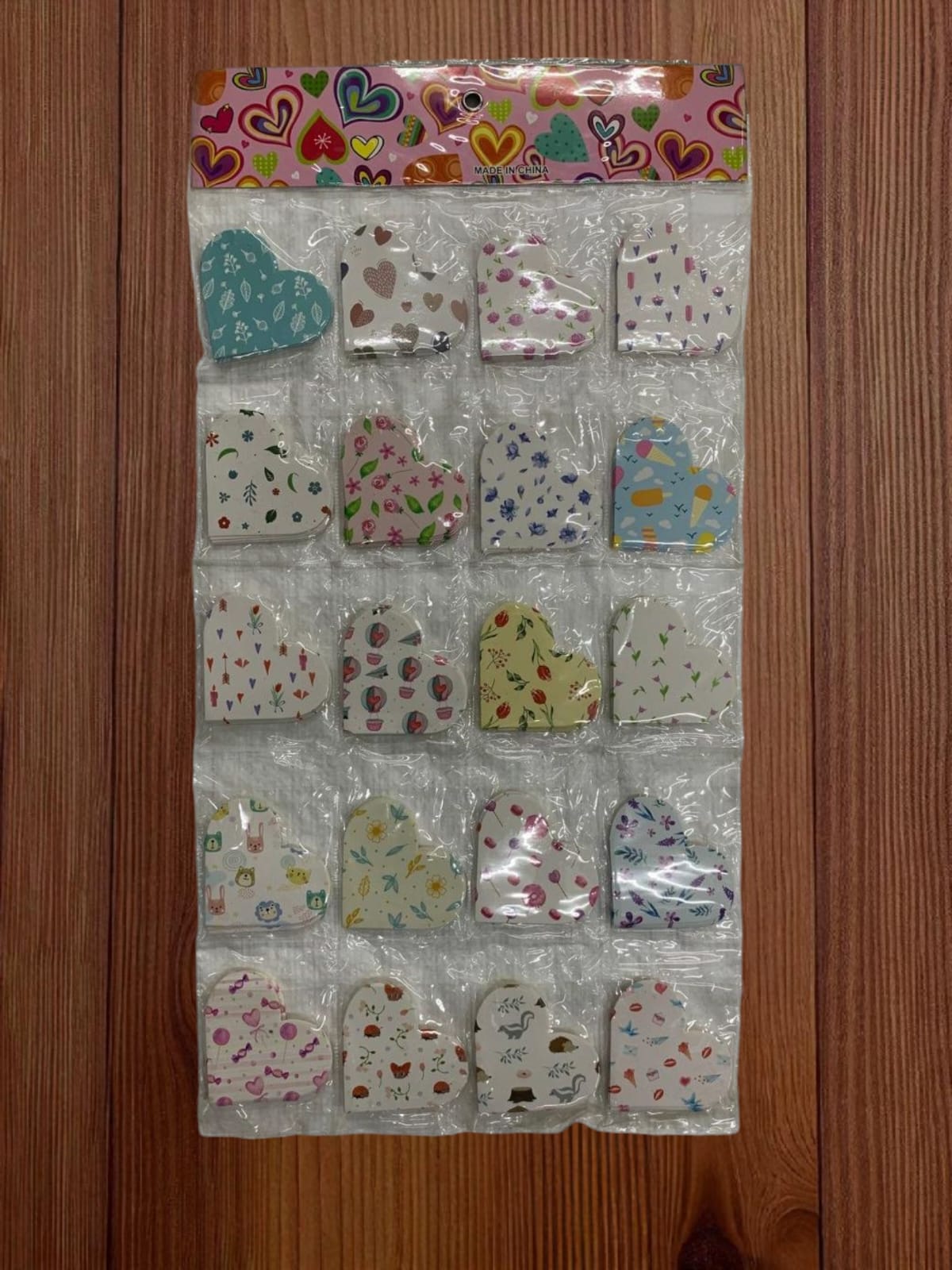 Heart shape name tags / greeting hanger ( pack of 120 )