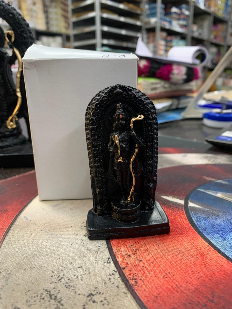 Mini Ram ji statue 3inch for car dashboard pack of 3 ( net price - 65 )