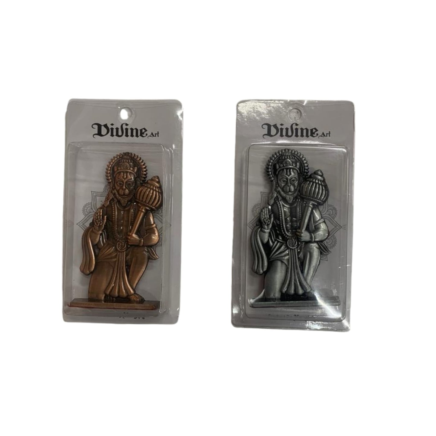 Medium size Metal hanumanji statue for car dashboard item