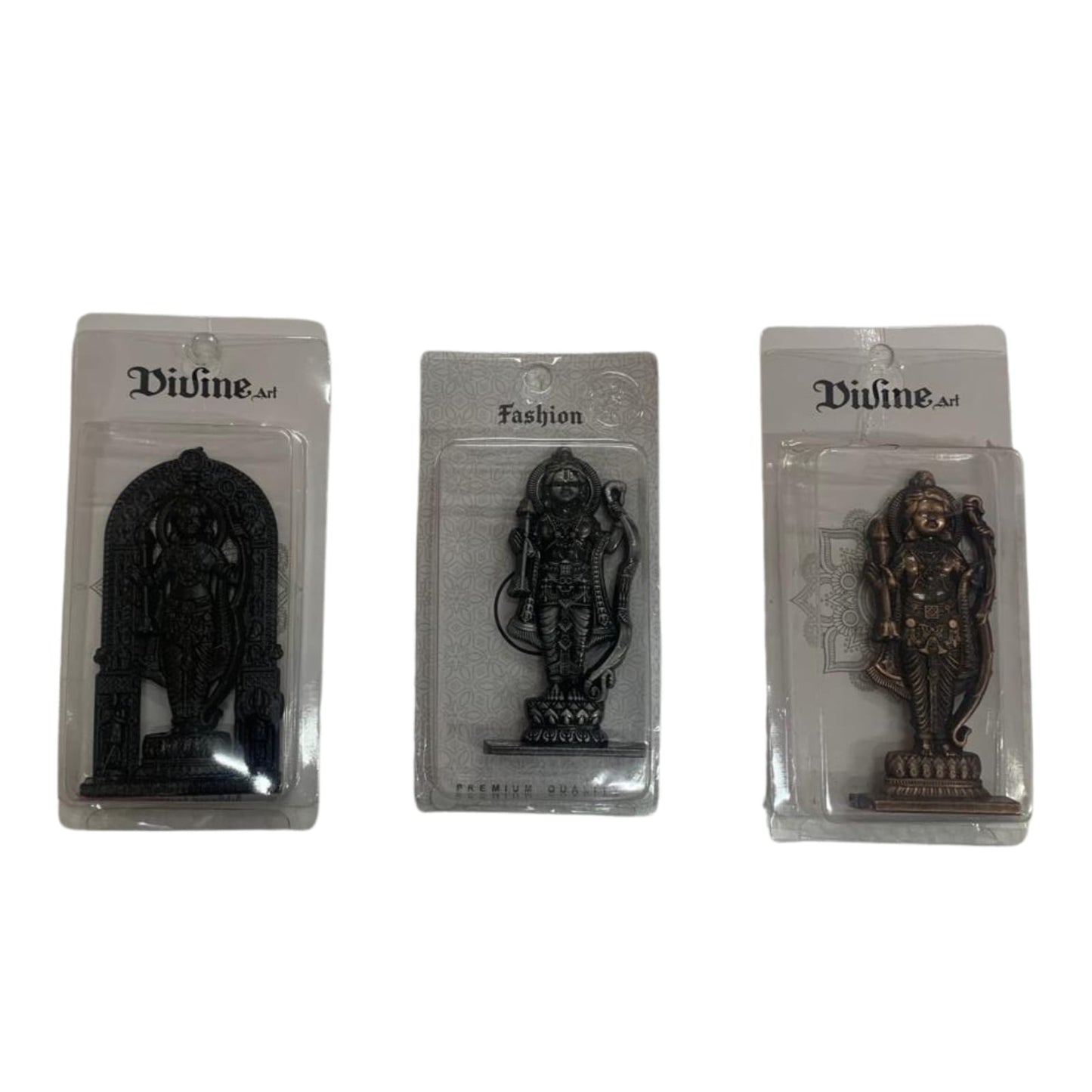 Big size metal ramji god idol for car dahsboard pack of 2 ( net price - 105 )