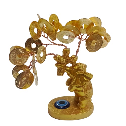 Small size elephant evil eye tree GF-05