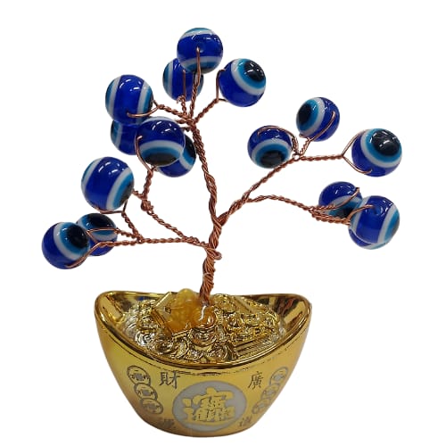 Mini size golden evil eye tree pack of 2 ( Net price - 85 )