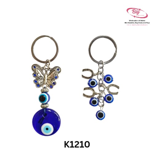 New Butterfly evil-eye keychain set pack of 12 (net price - 45)