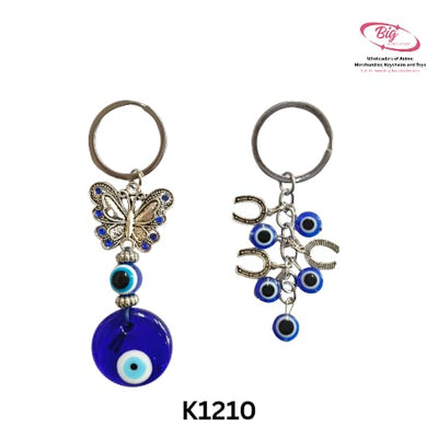 New Butterfly evil-eye keychain set pack of 12 (net price - 45)