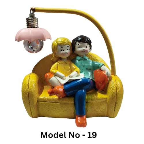 New colour couple sofa lamp model no 19