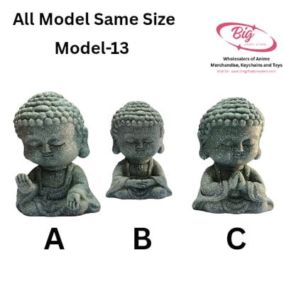 Mix design grey stone monks Pack of 3 (Net price - 110)