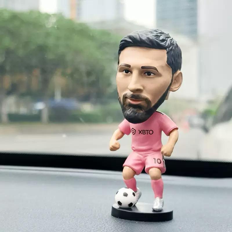 Messi pink Tshirt Mini Premium bobblehead