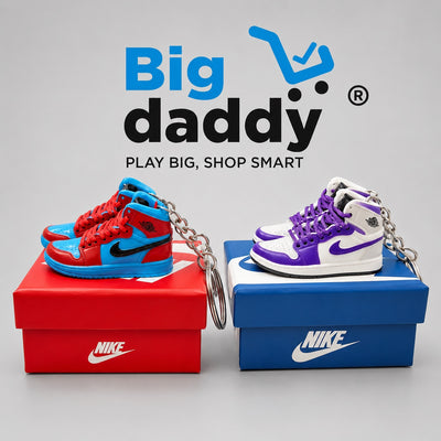 Mini shoes miniature in box with keychain pack of 3 ( Net price - 155 )