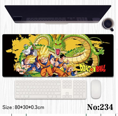 Dbz goku with snake table mat