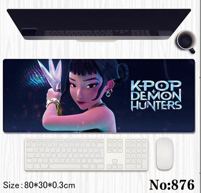 K pop demon trending table mat