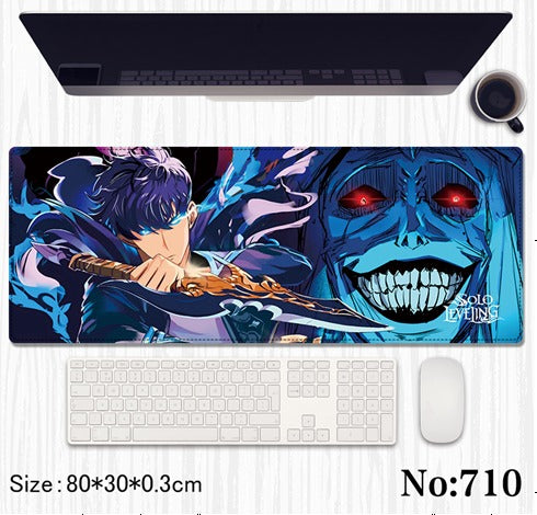 Solo with angry sword table mat