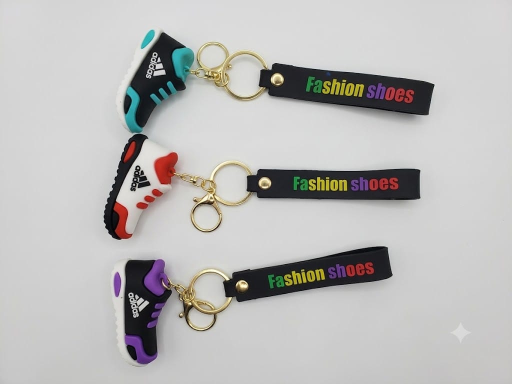 Adiddas Shoes rubber keychain pack of 3 (eff price 35)
