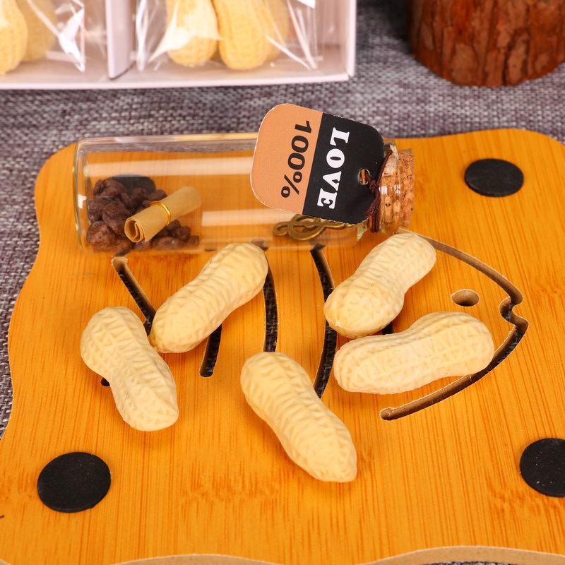 Peanut Shape 2nut Eraser 36pcs (eff price 5.7 )
