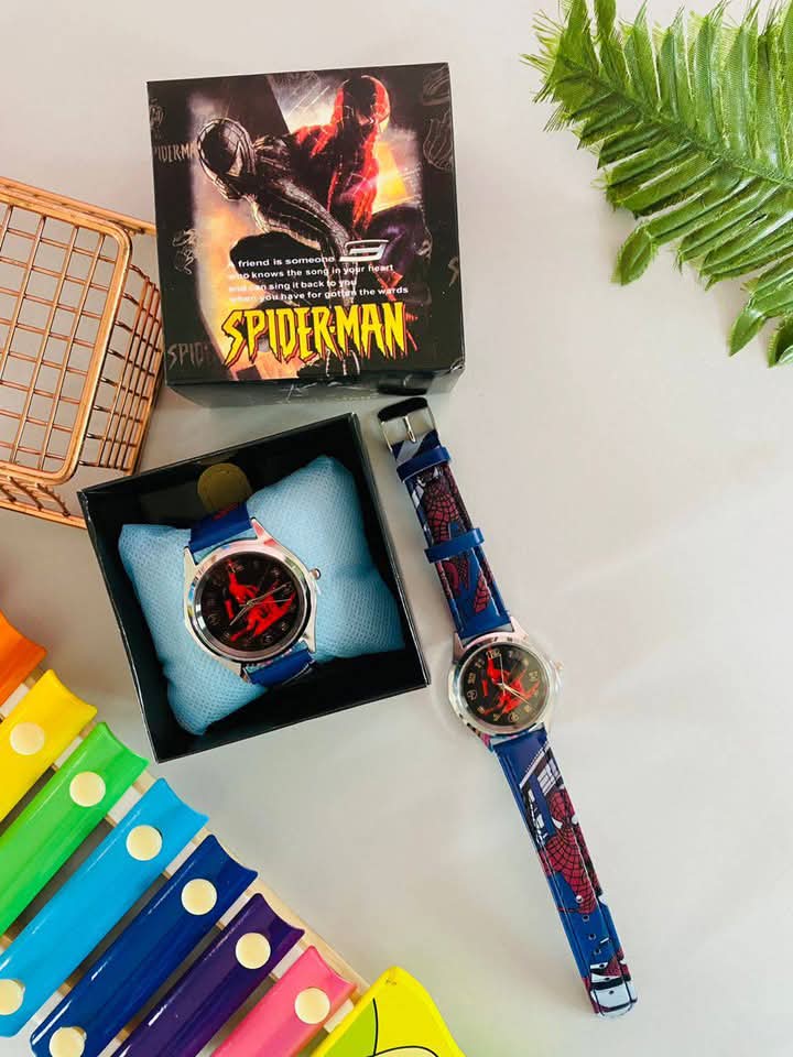 Spidy kids watch pack of 3 ( net price 105 )