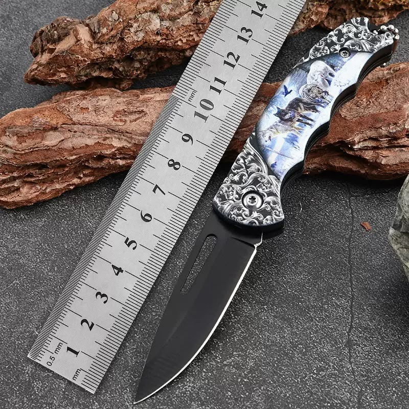 mix design printed foldable knife Pack of 6 ( Net price -88 )