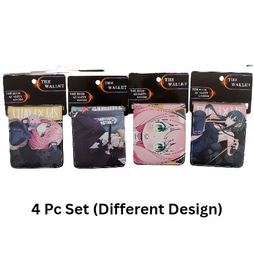 4 pcs- Mixed SpyX Wallets net price 175