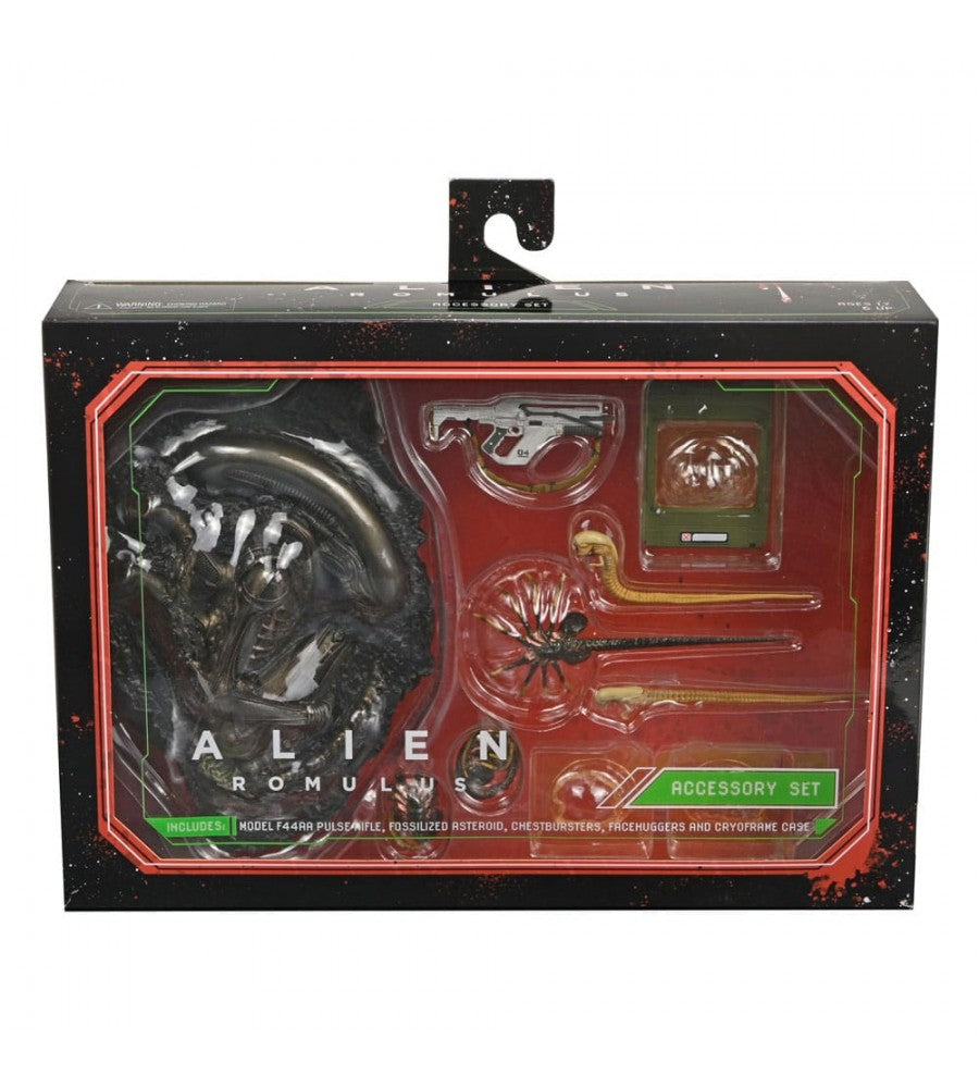 NCA -KO Alien Romulus Accessory Set, designed for 7-inch scale action figures.