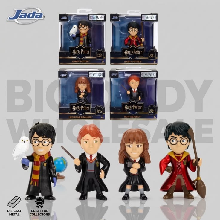 12pcs - Jada Toys HP magic Boy 2.5" Metal Figure W2 Net price 660