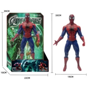 Good quality 13(33cm) inch high imitation soft Rubber spidy, with rotatable joint