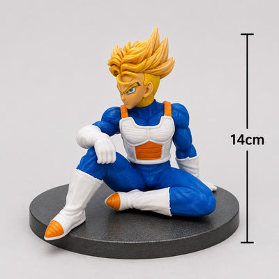 Super Saiyan Vegeta Sitting Figure — 14 cm without base
